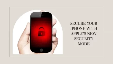 Secure your iPhone with Apple's new security mode - protect your device with advanced encryption and biometric authentication apple iOS 17.3 beta.