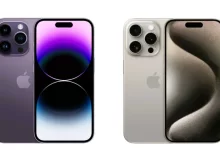 Comparison of iPhone 15 Pro and iPhone 14 Pro, highlighting their differences and similarities.