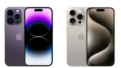 Comparison of iPhone 15 Pro and iPhone 14 Pro, highlighting their differences and similarities.