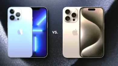 images shows iphone 15 pro max vs iphone 13 pro max differences