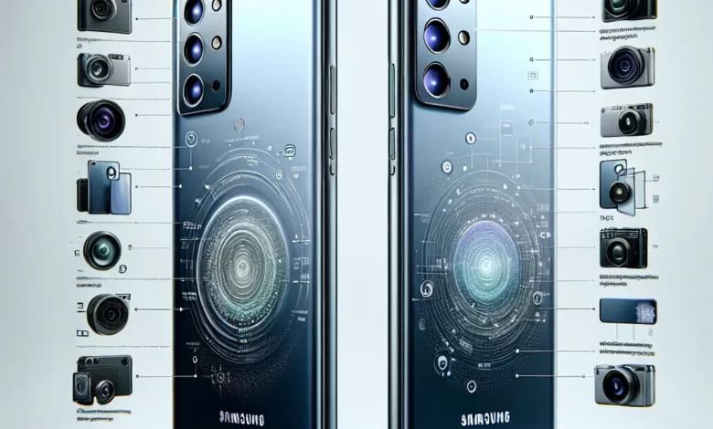 Two sleeks of Samsung S22 Ultra vs Samsung S23 Ultra